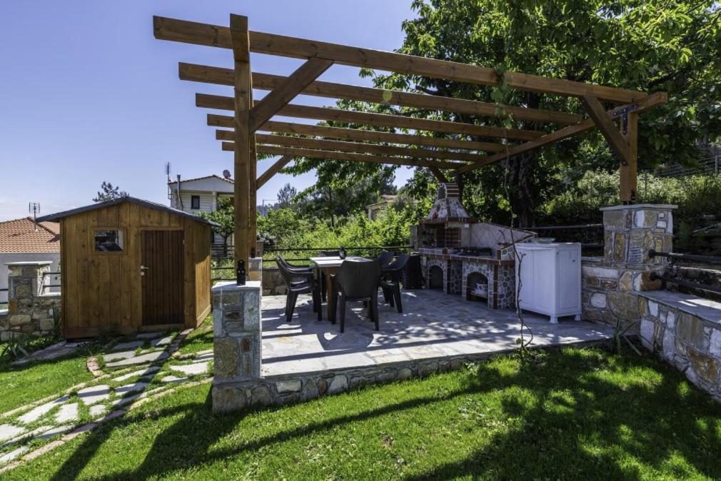 Annas Villa Skala Potamia  Exteriör bild